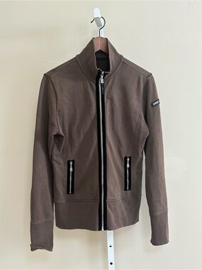 Bogner FIRE+ICE Men’s Brown Cotton Full Zip Jacket Size 42 US Large